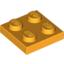 Набор LEGO Plate 2 x 2, Bright Light Orange