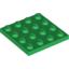 Набор LEGO Plate 4 x 4, Зеленый