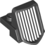 Набор LEGO Front Grille 1 x 2 x 2 2/3 Sloping, Черный