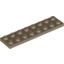 Набор LEGO Plate 2 x 8, Dark Tan