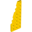 Набор LEGO Wedge Plate 8 x 3 Left, Желтый