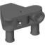 Набор LEGO Bionicle Rhotuka Connector Block 1 x 3 x 2 with 2 Pins and Axle Hole, Темный сине-серый