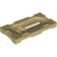 Набор LEGO Sports Field Section 8 x 16 with Horizontal Slot and Sliding Holder, Assembly, Tan