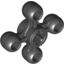 Набор LEGO Technic Knob Wheel, Черный