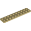 Набор LEGO Plate 2 x 10, Tan