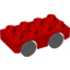 Набор LEGO DUPLO BRICKRUNNER, Красный