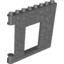 Набор LEGO Duplo Building Wall 1 x 8 x 8 with Door Opening - Castle, Темный сине-серый