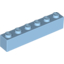Набор LEGO Brick 1 x 6, Maersk Blue