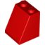 Набор LEGO Slope 65В° 2 x 2 x 2 with Bottom Tube, Красный