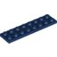 Набор LEGO Plate 2 x 8, Темно-синий