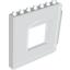 Набор LEGO Duplo Building Wall 1 x 8 x 6 with Window Opening, Hinge on Right, Белый