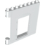 Набор LEGO Duplo Building Wall 1 x 8 x 6 with Door Opening, Белый