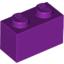Набор LEGO Brick 1 x 2, Светло-фиолетовый