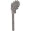 Набор LEGO Bionicle Weapon Long Axle Circular Saw Staff with Pin Hole, Flat Silver