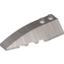 Набор LEGO Wedge 6 x 2 Left, Серебристый металлик