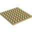 Набор LEGO Plate 8 x 8, Tan