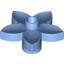 Набор LEGO Flower with 1 Top Stud, Medium Blue