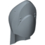 Набор LEGO Minifig Head Cover, Shark, Sand Blue