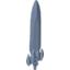 Набор LEGO Large Figure Sword, Santis / King Mathias - Series 2, Metal Blue