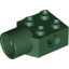 Набор LEGO Technic Brick Special 2 x 2 with Pin Hole, Rotation Joint Socket, Темно-зеленый