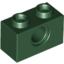 Набор LEGO Technic Brick 1 x 2 [1 Hole], Темно-зеленый
