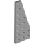 Набор LEGO Wedge Plate 8 x 3 Right, Светлый сине-серый