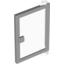 Набор LEGO Door 1 x 4 x 5 Right with Trans-Clear Glass, Светлый сине-серый