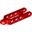 Набор LEGO Technic Steering Arm 6.5 x 2 with Towball Socket Rounded, Chamfered, Красный