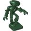 Набор LEGO Technic Bionicle Minifig Toa Metru Matau, Темно-зеленый