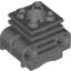 Набор LEGO Technic Engine Cylinder with Side Slots, Темный сине-серый