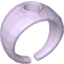 Набор LEGO Clikits Ring, Wide Band with Hole in Top, Fits Child's Finger, Trans-Light Purple