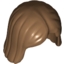 Набор LEGO Minifig Hair Female, Коричневый