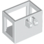 Набор LEGO Crane Basket 2 x 3 x 2 with Locking Hinge Fingers, Белый