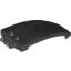 Набор LEGO Windscreen 8 x 4 x 2 Curved Taper with Locking Dual 2 Fingers, Черный