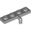 Набор LEGO Plate Special 1 x 4 with Arm Down, Светлый сине-серый