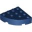 Набор LEGO Brick Round Corner 4 x 4 Full Brick, Темно-синий