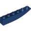 Набор LEGO Slope Curved 6 x 1 Inverted, Темно-синий