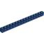 Набор LEGO Technic Brick 1 x 16 with Holes, Темно-синий