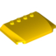 Набор LEGO Wedge 4 x 6 x 2/3 Triple Curved, Желтый