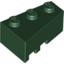 Набор LEGO Wedge 3 x 2 Right, Темно-зеленый