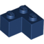Набор LEGO Brick 2 x 2 Corner, Темно-синий