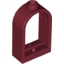 Набор LEGO Window 1 x 2 x 2 2/3 with Rounded Top, Темно-красный