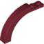 Набор LEGO Brick Arch 1 x 6 x 3 1/3 Curved Top, Темно-красный