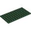 Набор LEGO Plate 6 x 12, Темно-зеленый