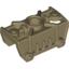 Набор LEGO Bionicle Toa Metru Knee Cover, Flat Dark Gold