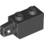 Набор LEGO Hinge Brick 1 x 2 Locking with 1 Finger Vertical End, Черный