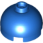 Набор LEGO Brick, Round 2 x 2 Dome Top - Hollow Stud with Bottom Axle Holder x Shape + Orientation, Голубой