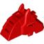 Набор LEGO Horse Battle Helmet [Angular, Front Clip], Красный