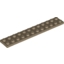 Набор LEGO Plate 2 x 12, Dark Tan