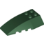Набор LEGO Wedge 6 x 4 Triple Curved, Темно-зеленый